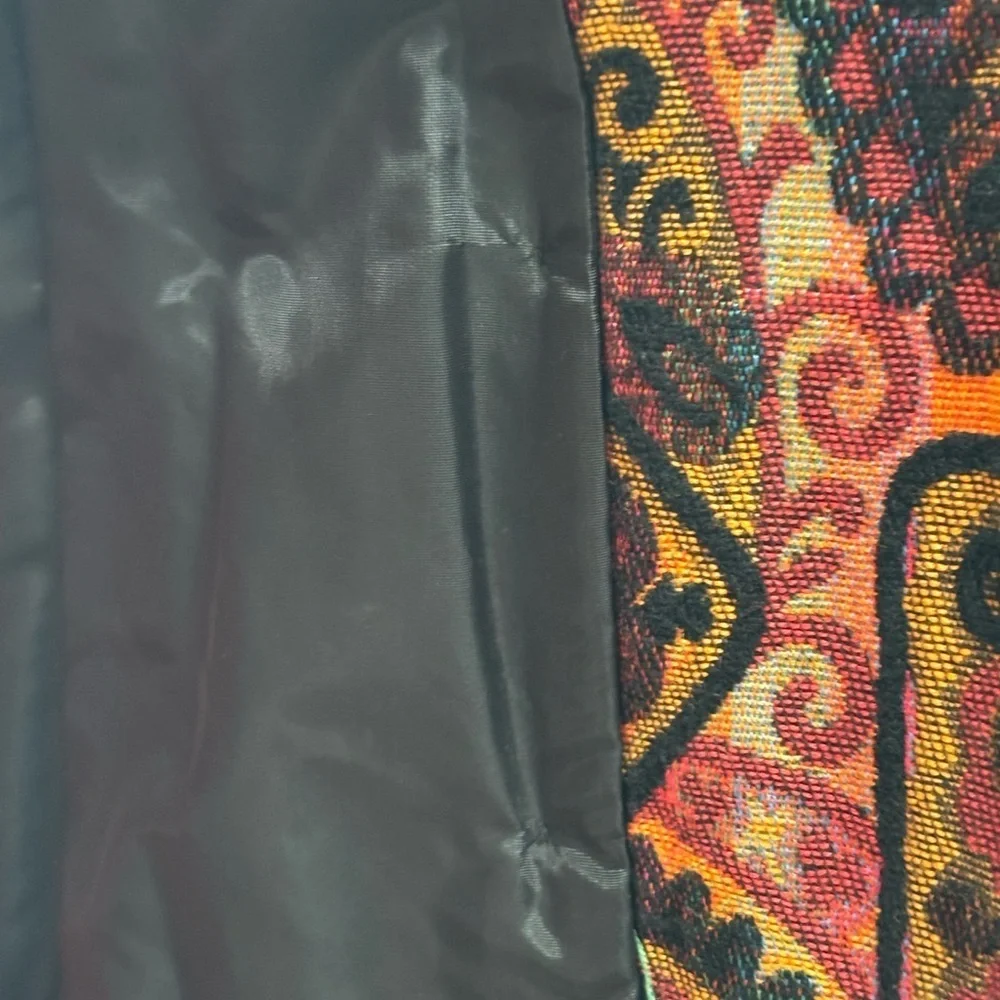 Saks Fifth Avenue Vintage Paisley Brocade Opera Coat β¨ππ§₯ - Picture 6 of 11